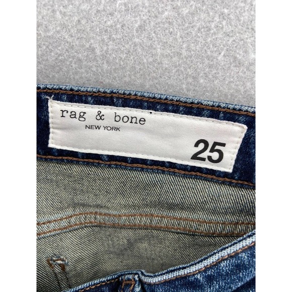 NWT Rag & Bone Jeans Womens Sz 25 Cate Mid‎ Rise Skinny in Chelsea $198 - Picture 13 of 16